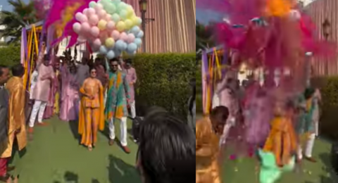 بالونات هيدروجين تحول حفل زفاف هندي إلى مأساة