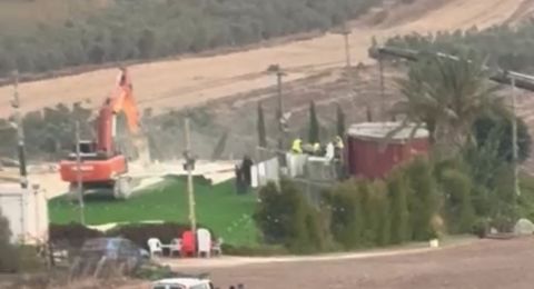 للمرة الثانية خلال شهر: هدم وتخريب منتزه البلد في كفر مصر رغم المصادقة الأولية على ترخيصه