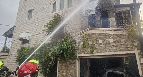 حريق في المكر: تخليص عالقين وإصابات جرّاء استنشاق الدخان