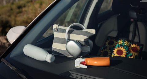 زجاجات المياه في سيارتك 