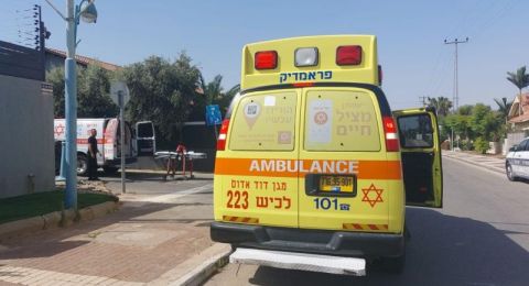 سقوط عامل  من ارتفاع 3 أمتار خلال عمله بورشة بناء في كريات بيالك