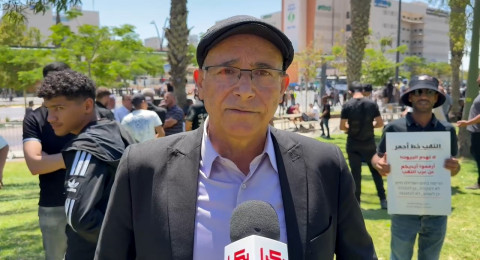 طلب الصانع في مظاهرة النقب: حقنا بالقرى حق تاريخي
