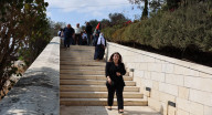 مطالبة غيداء زعبي مغادرة موقع اضرحة شهداء الناصرة