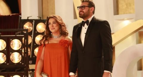 عمرو يوسف وكندة علوش ينفيان شائعات الانفصال ويستعدان لأول فيلم يجمعهما بعد الزواج