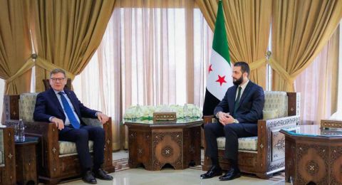 الشرع يبحث مع وزير الخارجية الألماني تعزيز العلاقات والتعاون الاقتصادي بين دمشق وبرلين