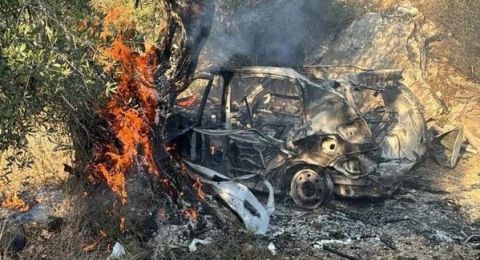 اغتيال ثلاثة فلسطينيين بقصف جوي شمال جنين