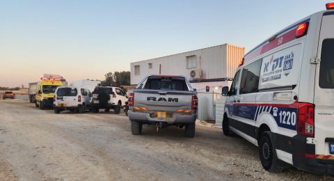 مصرع عامل جرّاء انقلاب جرّار في ورشة بناء قرب نير تسفي