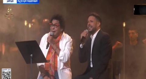 محمد منير وحماقي يقدمان عرضًا غنائيًا أمام الرئيس السيسي دعمًا لصمود الشعب الفلسطيني