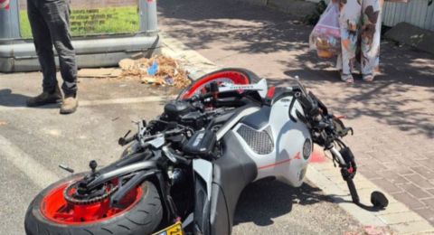 إصابتان في حادث سير بين سيارة ودراجة نارية في نوف هجليل