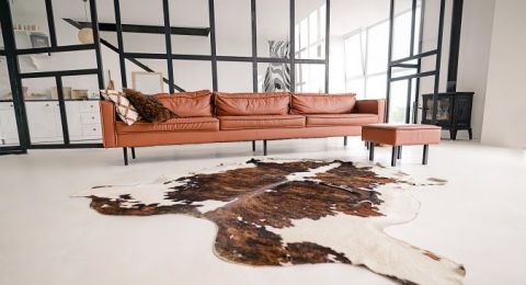 قطع أثاث وأكسسوارات جلدية مواكبة لموضة 2025 في ديكور المنزل