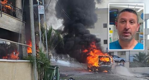 الممرض ربيع سلامة من رمبام: إصابتان خطيرتان و15 إصابة طفيفة بحادث سقوط صاروخ في طمرة