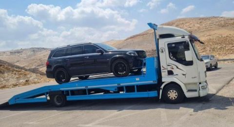 ضبط سائق بسرعة 206 كلم على شارع 1 قرب اريحا