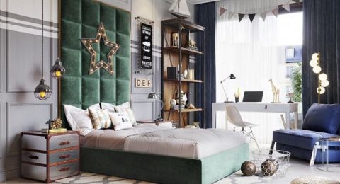 تصاميم غرف نوم مبتكرة للعرسان الجدد