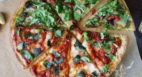 طريقة عمل بيتزا الريجيم بدقيق الشوفان من مطبخ آسيا