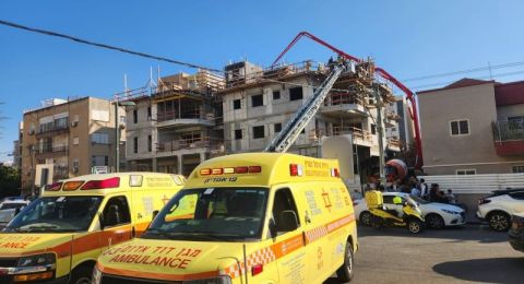 إصابة خطيرة لعامل بورشة بناء بمدينة نتانيا