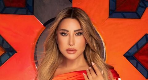 برفقة زوجها الإماراتي.. نجوى كرم تُحيي حفلا في دبي وتتألق بفستان برتقالي