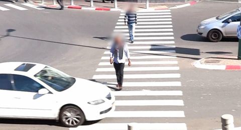 استطلاع: 49% من المواطنين العرب يخشون عبور الطريق