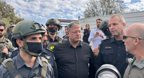 بن غفير من قرية ترابين: لن نتراجع عن الحملة في النقب… ومن يخرق القانون سنحسمه