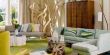الأخضر المائل للأصفر اللون السائد في ديكور 2017