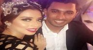 قبلة بلقيس لعريسها السعودي تشعل مواقع التواصل