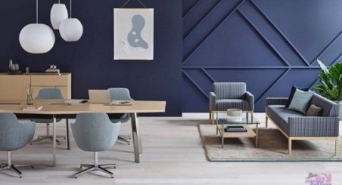 تصاميم جبسية بألوان جريئة لجدران منزلك تُضيف لمسة عصرية على الديكور الداخلي