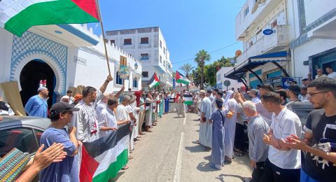 100 مظاهرة في المغرب تندد بالعدوان على غزة وتطالب بوقف الحرب