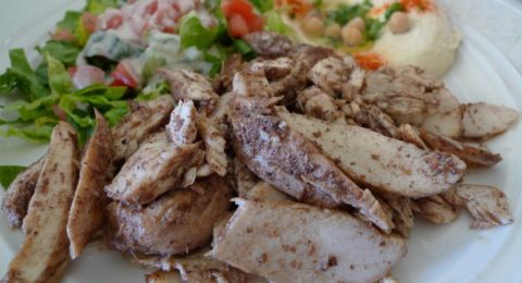 طريقة عمل شاورما الدجاج في البيت