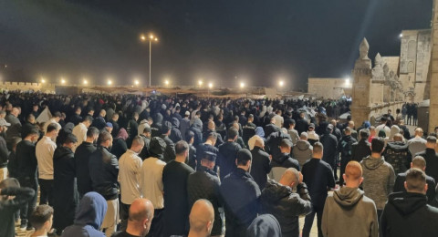 أكثر من 65 ألف مصلّ أدّوا صلاة فجر الجمعة الأخيرة من شهر رمضان في رحاب المسجد الأقصى